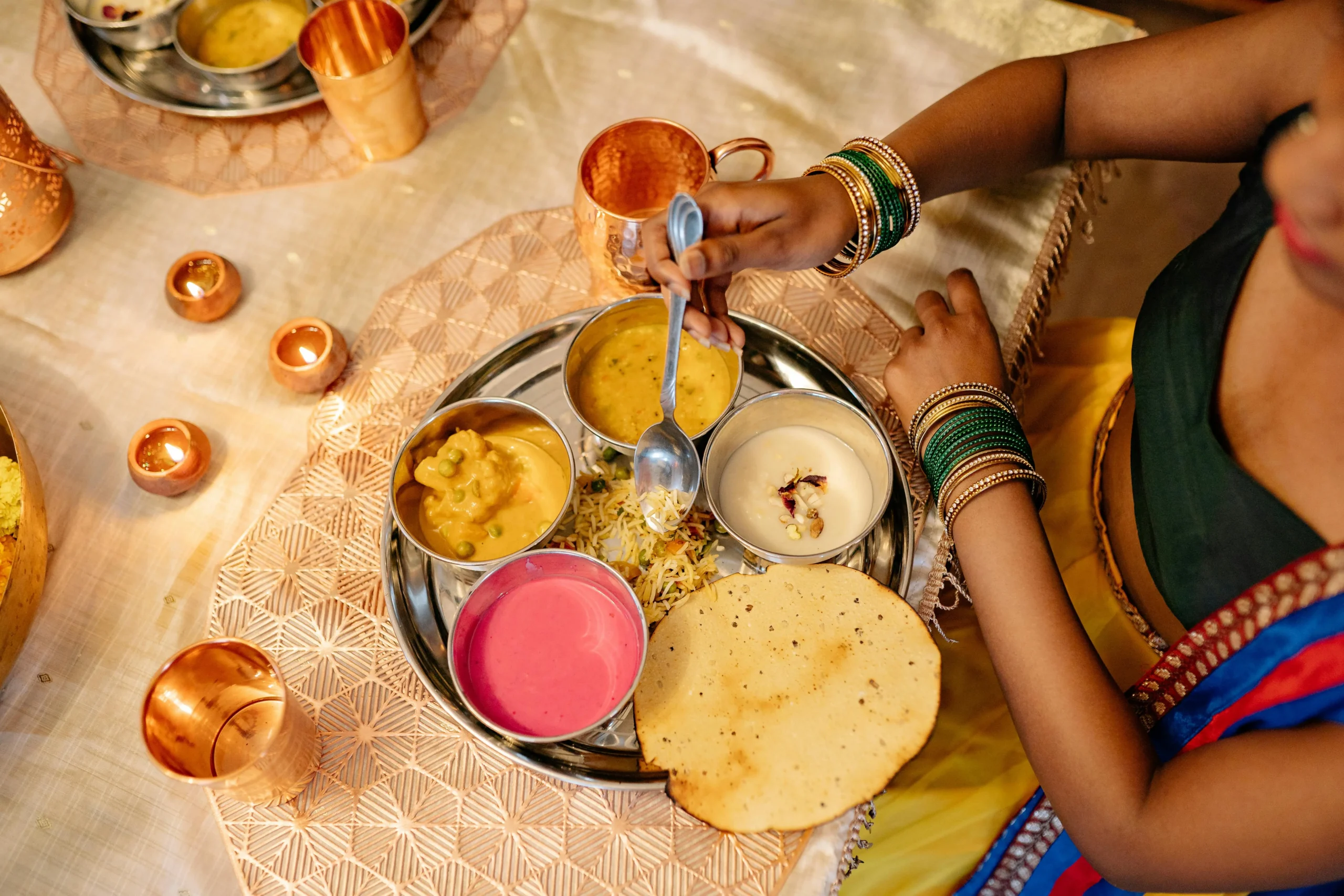 traditional-indian-food-platter